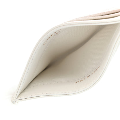 Chanel Caviar Quilted Card Holder White 5 of 8