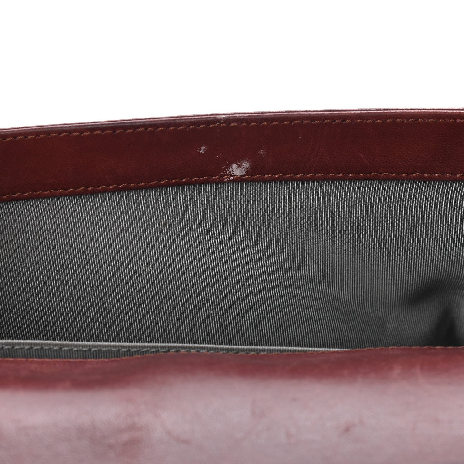 Chanel Lambskin Quilted Medium Boy Flap Burgundy 11 of 13