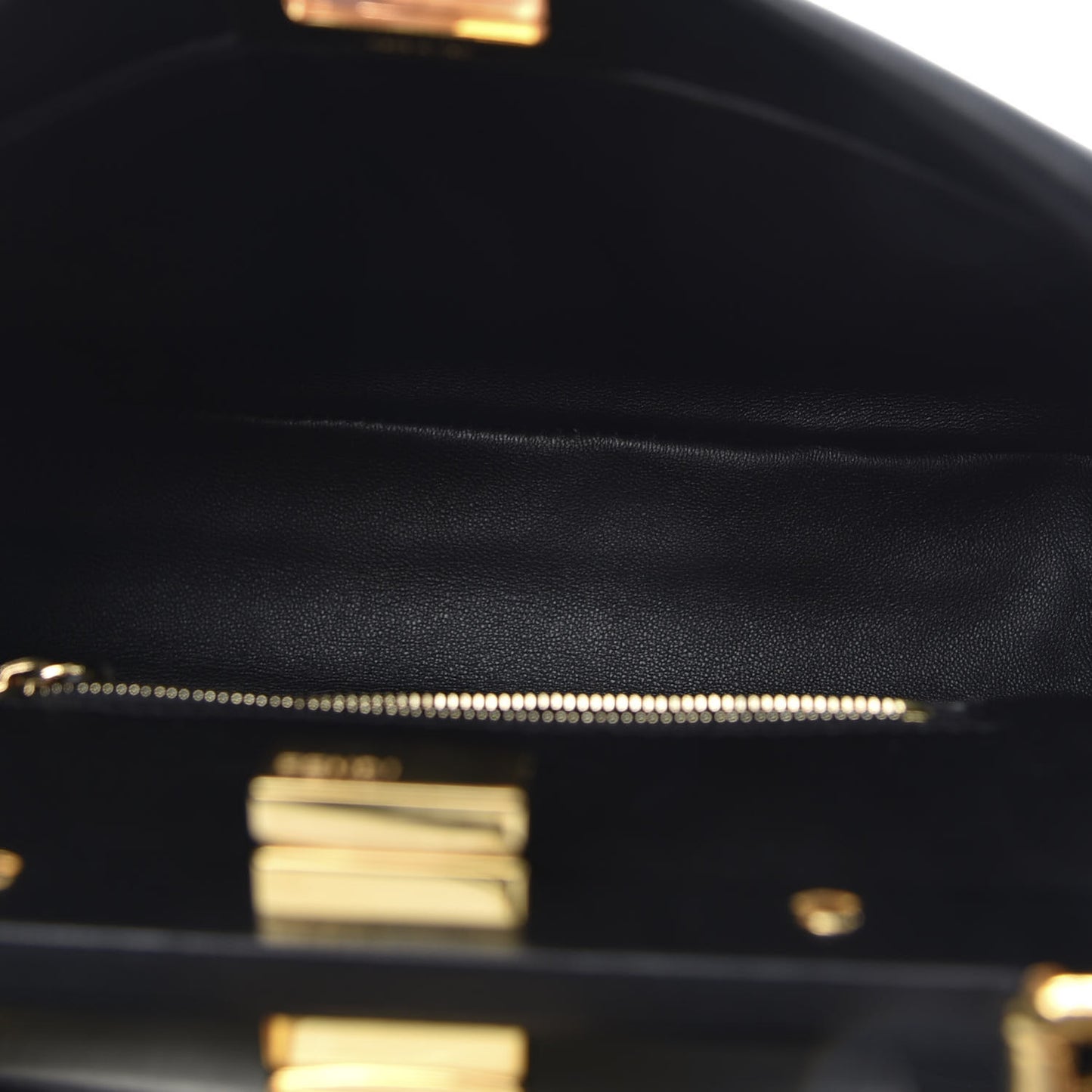 Nappa Mini Peekaboo Iconic Satchel Black