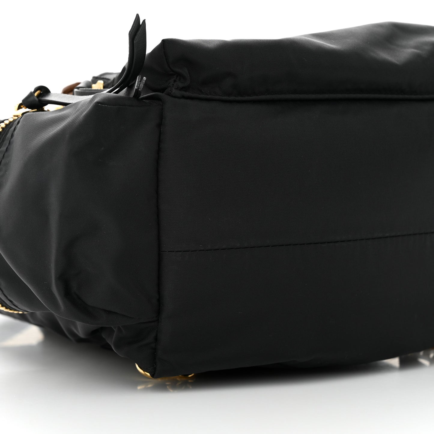 Nylon Large Rucksack Backpack Black