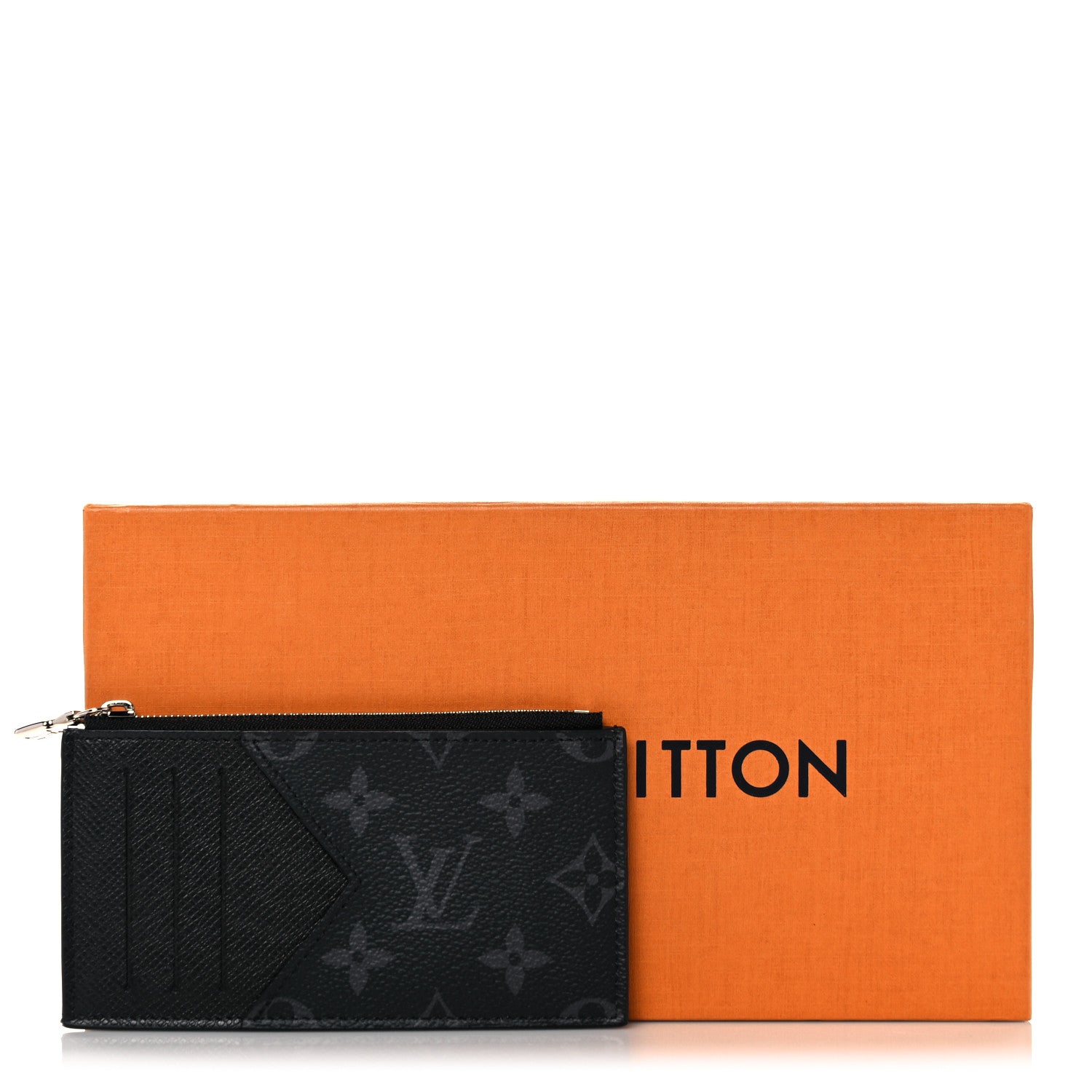 Louis Vuitton Taigarama Coin Card Holder Black 8 of 8