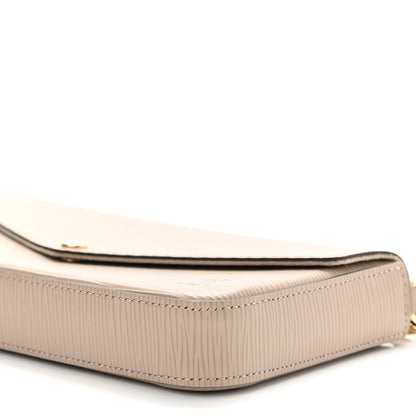 Louis Vuitton Epi Felicie Pochette Chain Wallet Galet 9 of 9