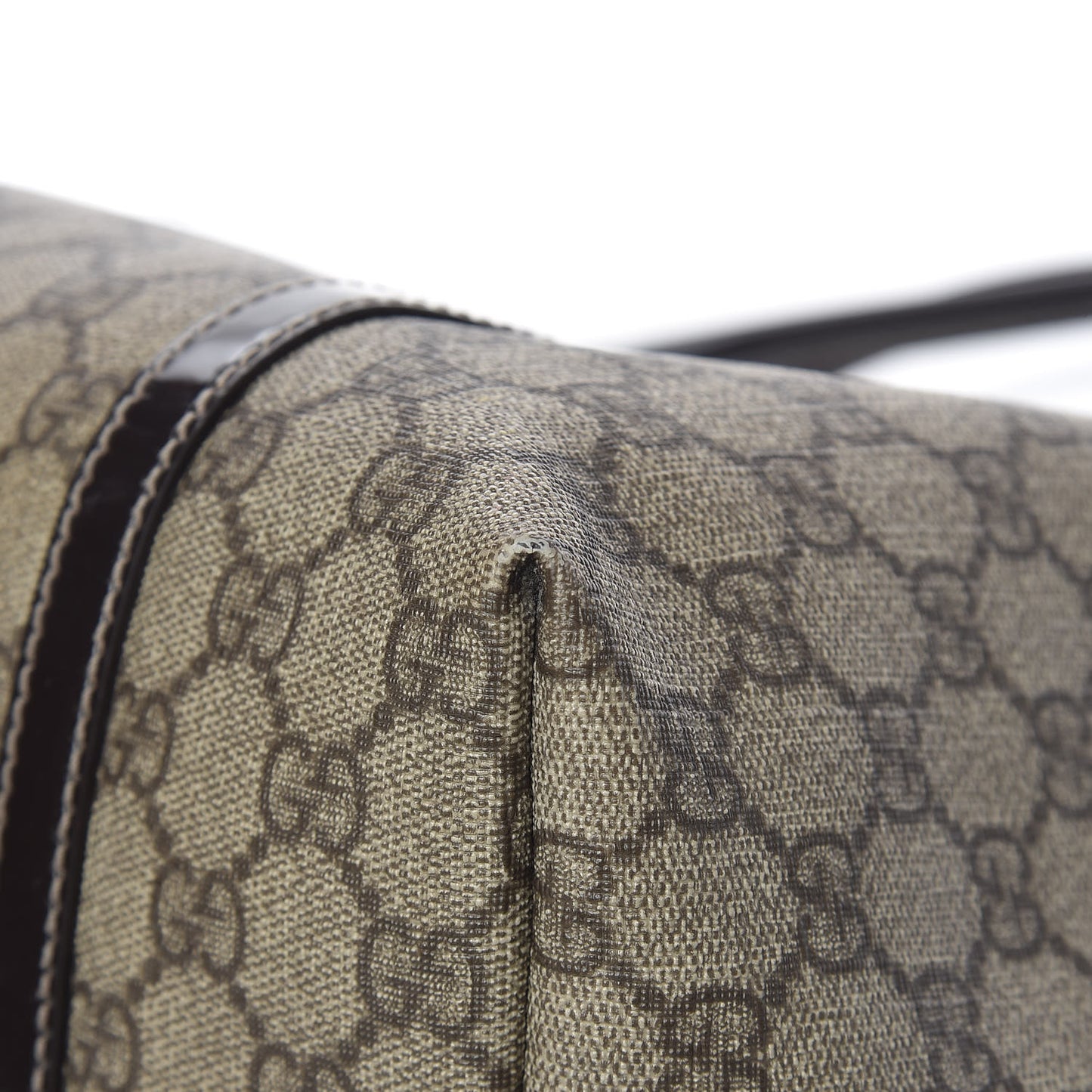 GG Plus Monogram Medium Joy Tote Dark Brown