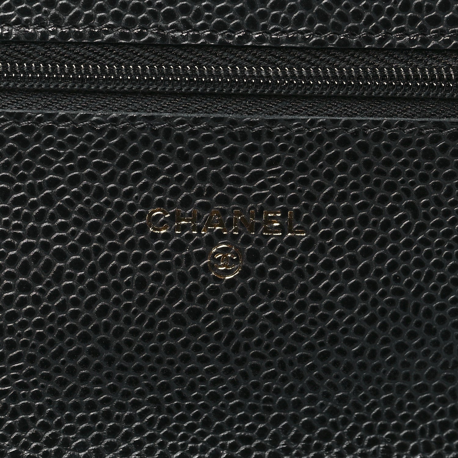 Chanel Caviar Quilted Wallet on Chain WOC Black 6 of 12