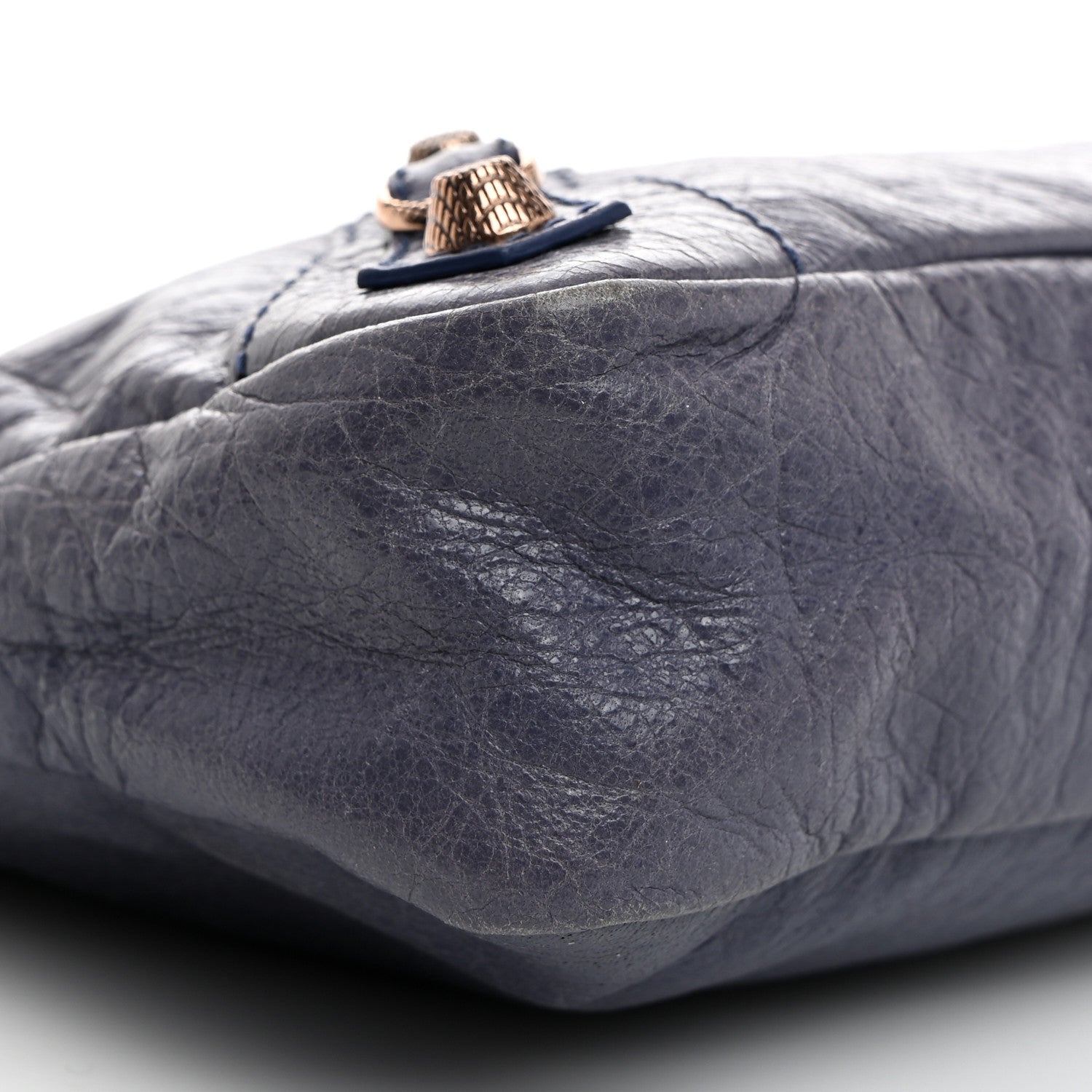 Balenciaga Agneau Giant 12 Rose Gold Hardware Premier Clutch Jacynthe 9 of 10