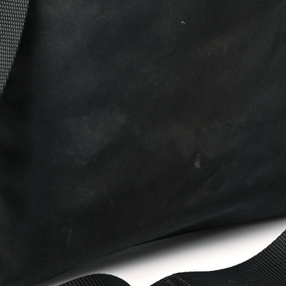 Prada Nylon Vela Flat Messenger Bag Black 10 of 13
