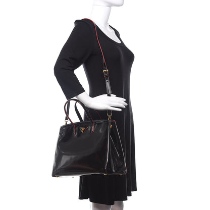 Prada Spazzolato Tote Black 2 of 10