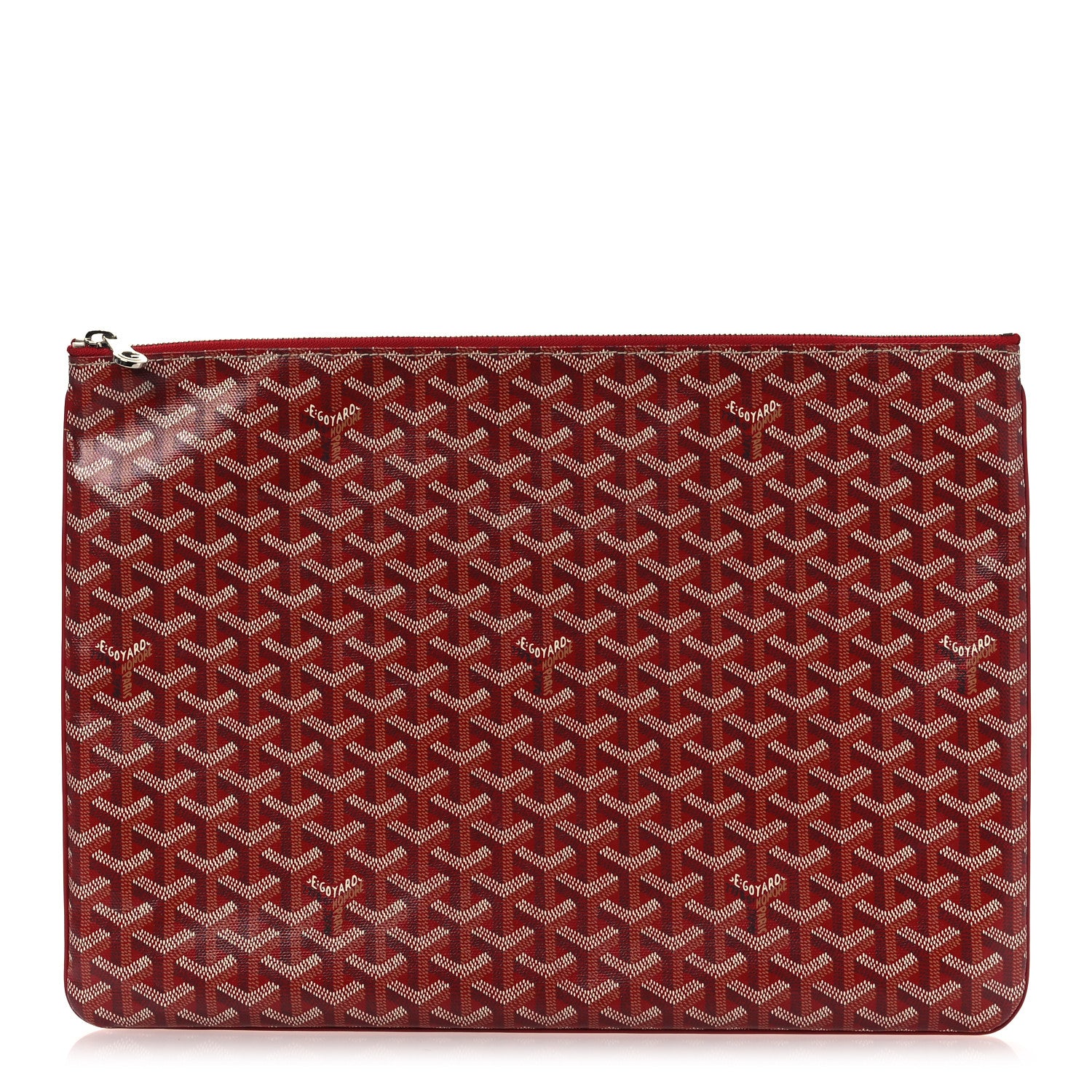 Goyard Goyardine Senat Pochette GM Red 1 of 12