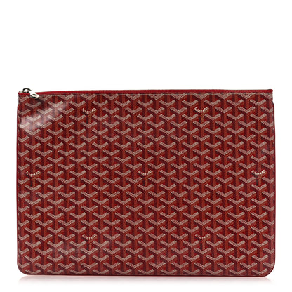 Goyard Goyardine Senat Pochette GM Red 1 of 12