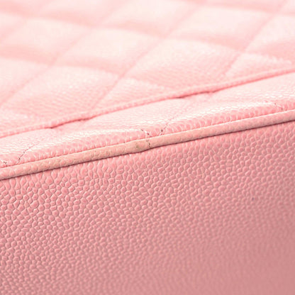 Chanel Caviar Quilted Medallion Tote Light Pink 14 of 19