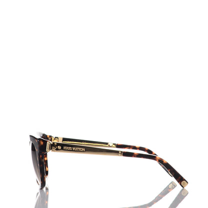 Louis Vuitton Audrey Sunglasses Z0765W Dark Tortoise 3 of 8