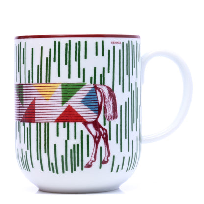 Hermes Porcelain Hippomobile Mug 1 of 6