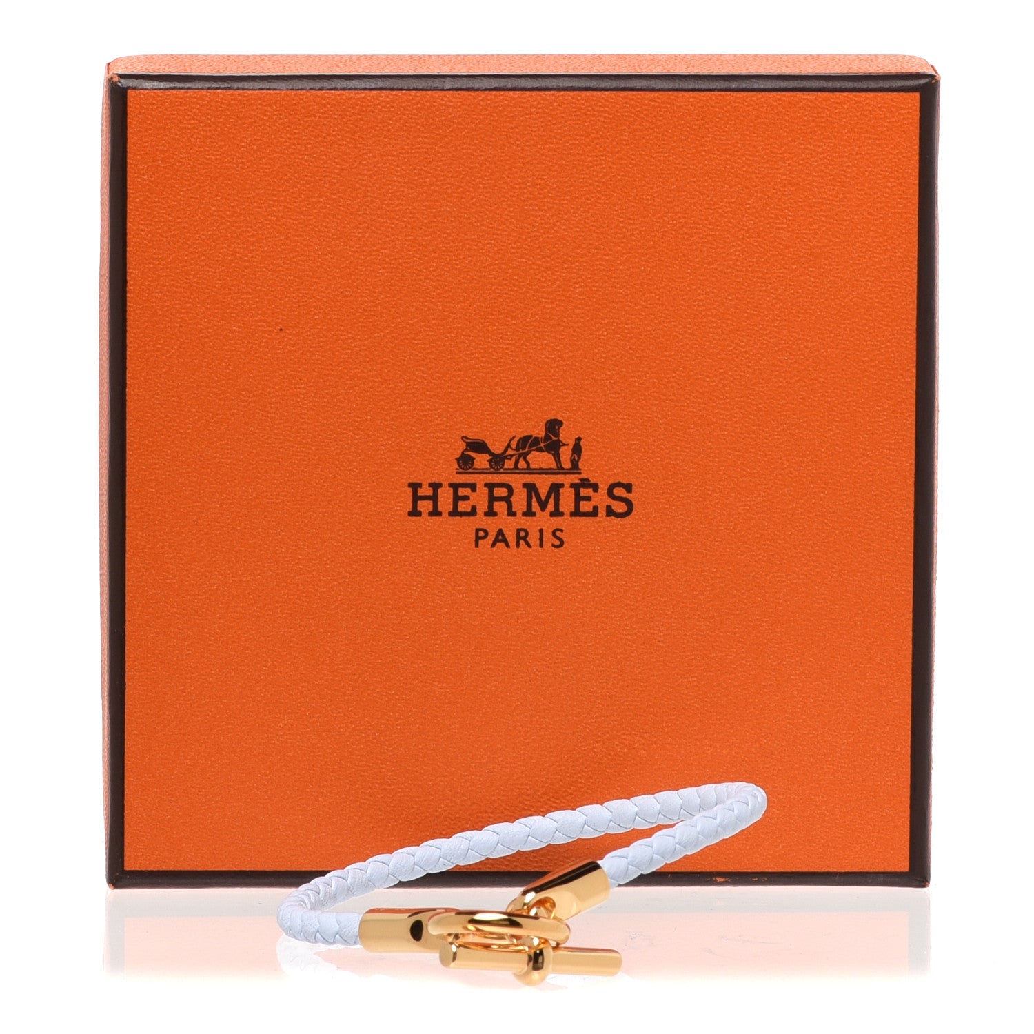 Hermes Swift Glenan Single Tour Bracelet Bleu Brume 6 of 6