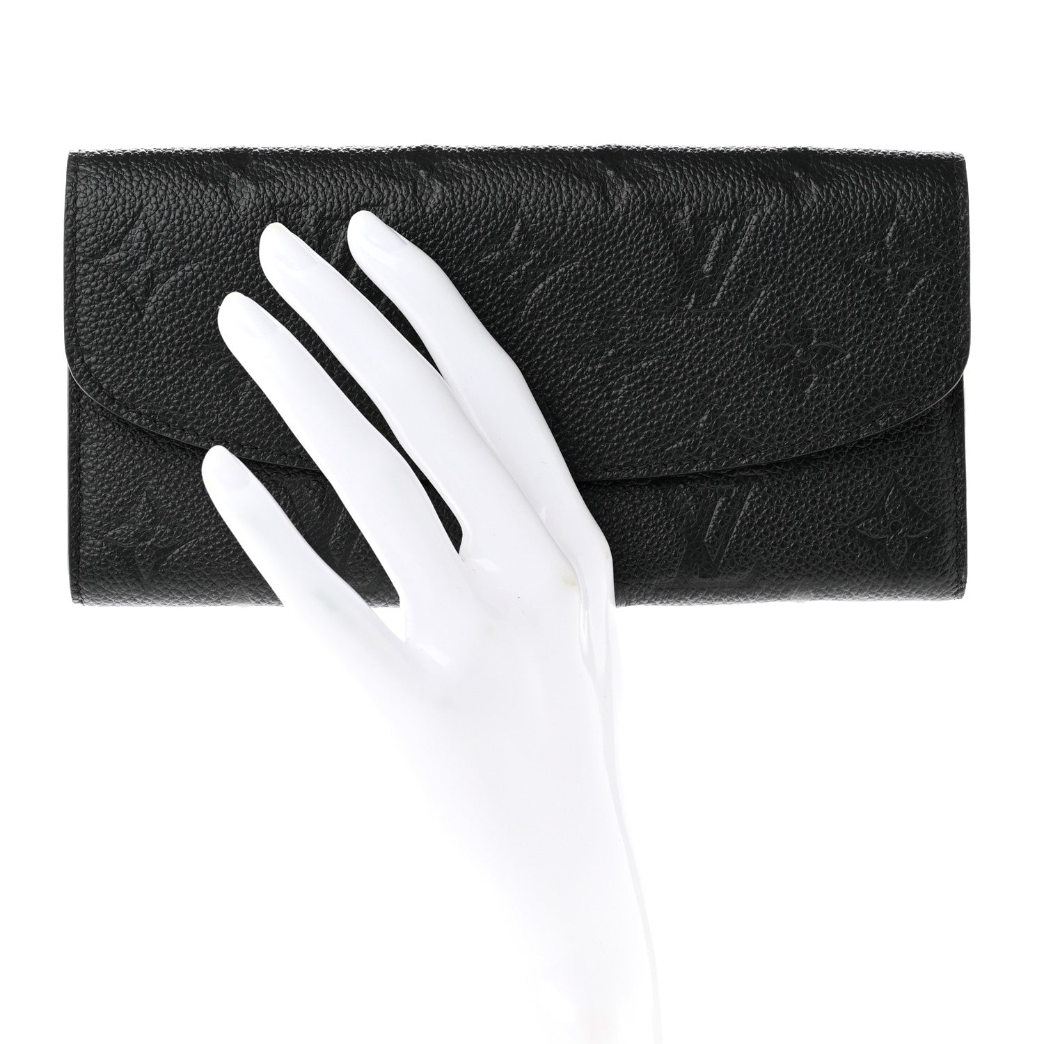 Louis Vuitton Empreinte Emilie Wallet Black Dune 2 of 7