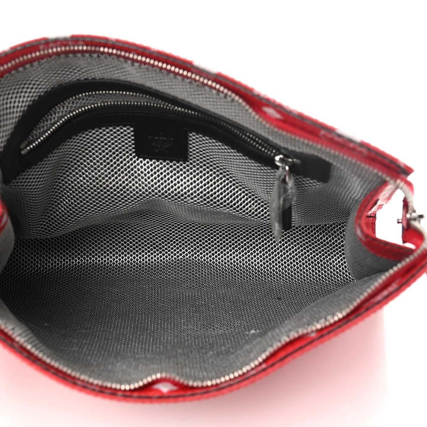 Visetos Medium Zip Pouch Red