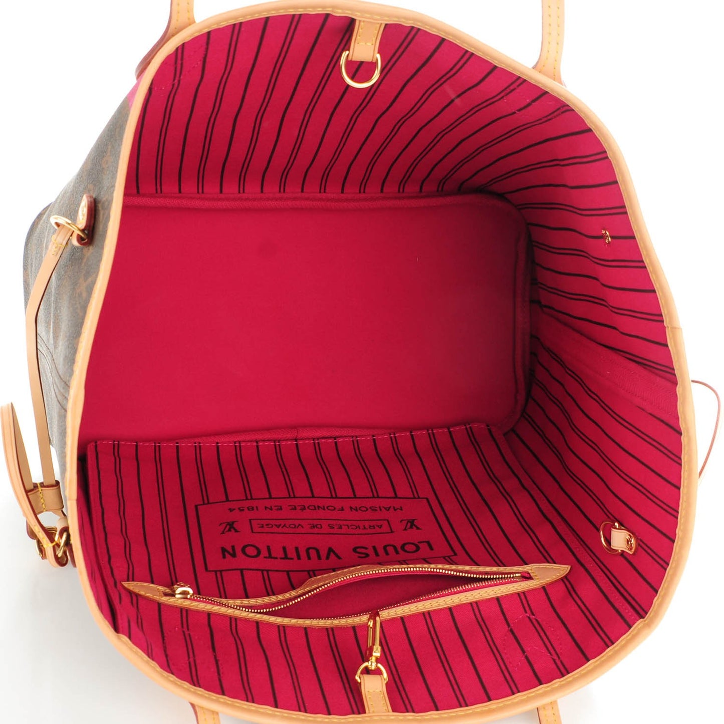 Monogram Saint Tropez V Neverfull MM Rose Indien