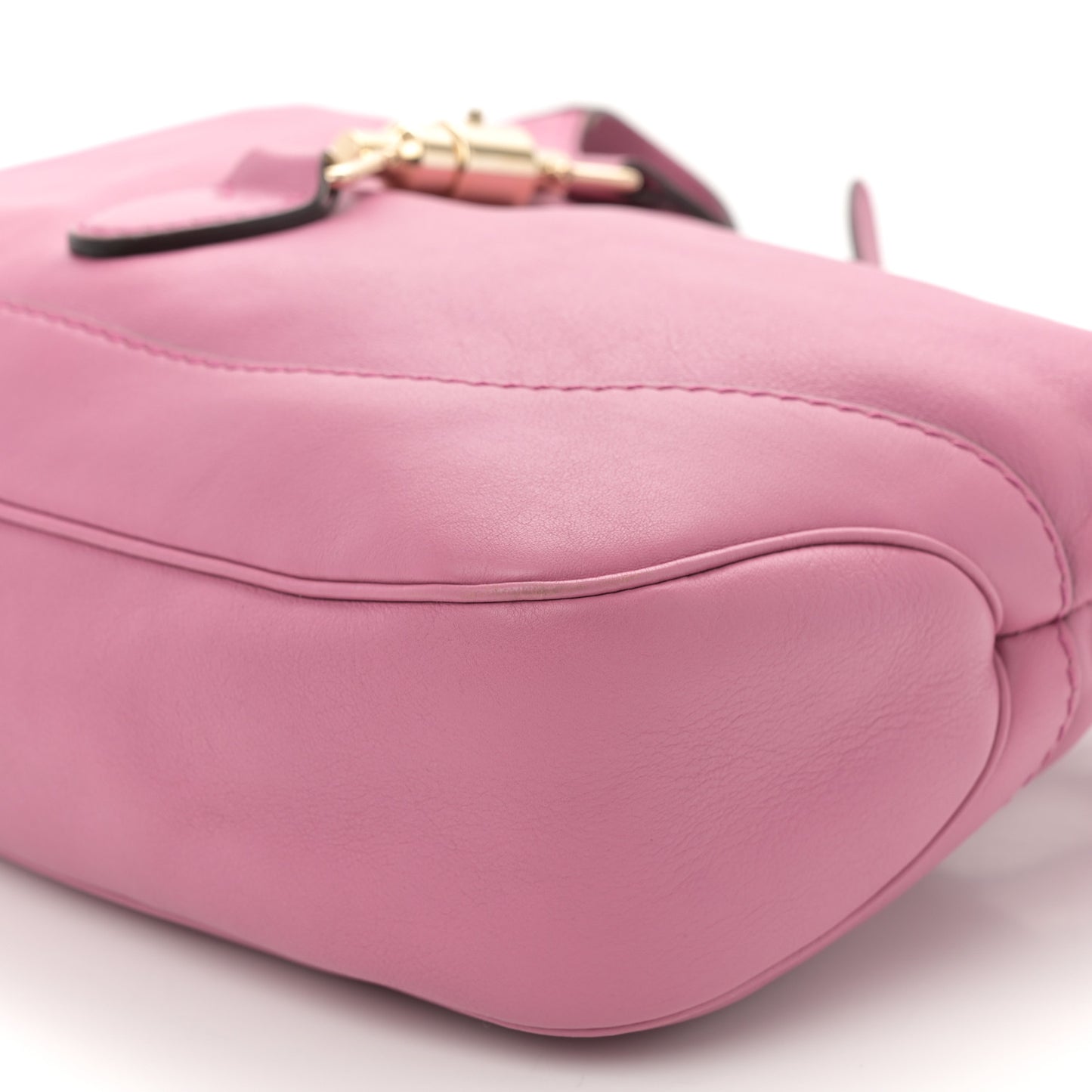 Soft Grained Calfskin Small Jackie Hobo Pink