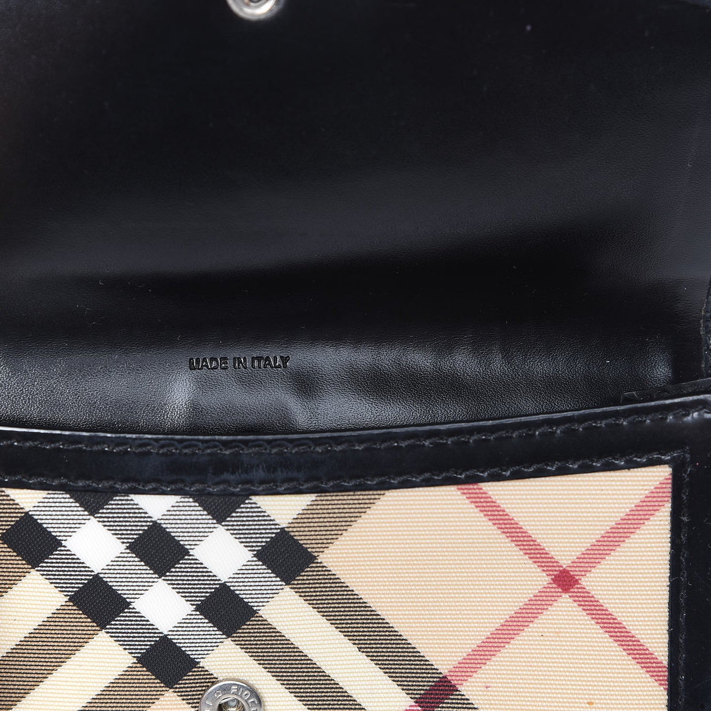 Nova Check Penrose Continental Wallet Black
