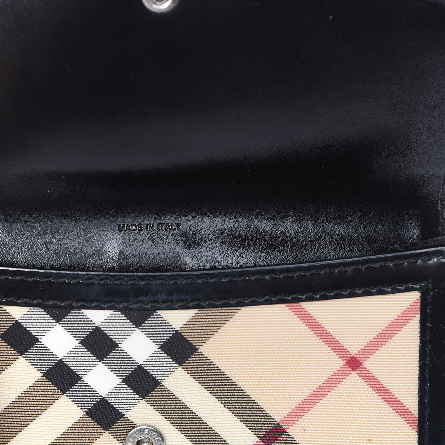 Burberry Nova Check Penrose Continental Wallet Black 6 of 14