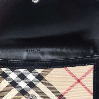 Burberry Nova Check Penrose Continental Wallet Black 6 of 14