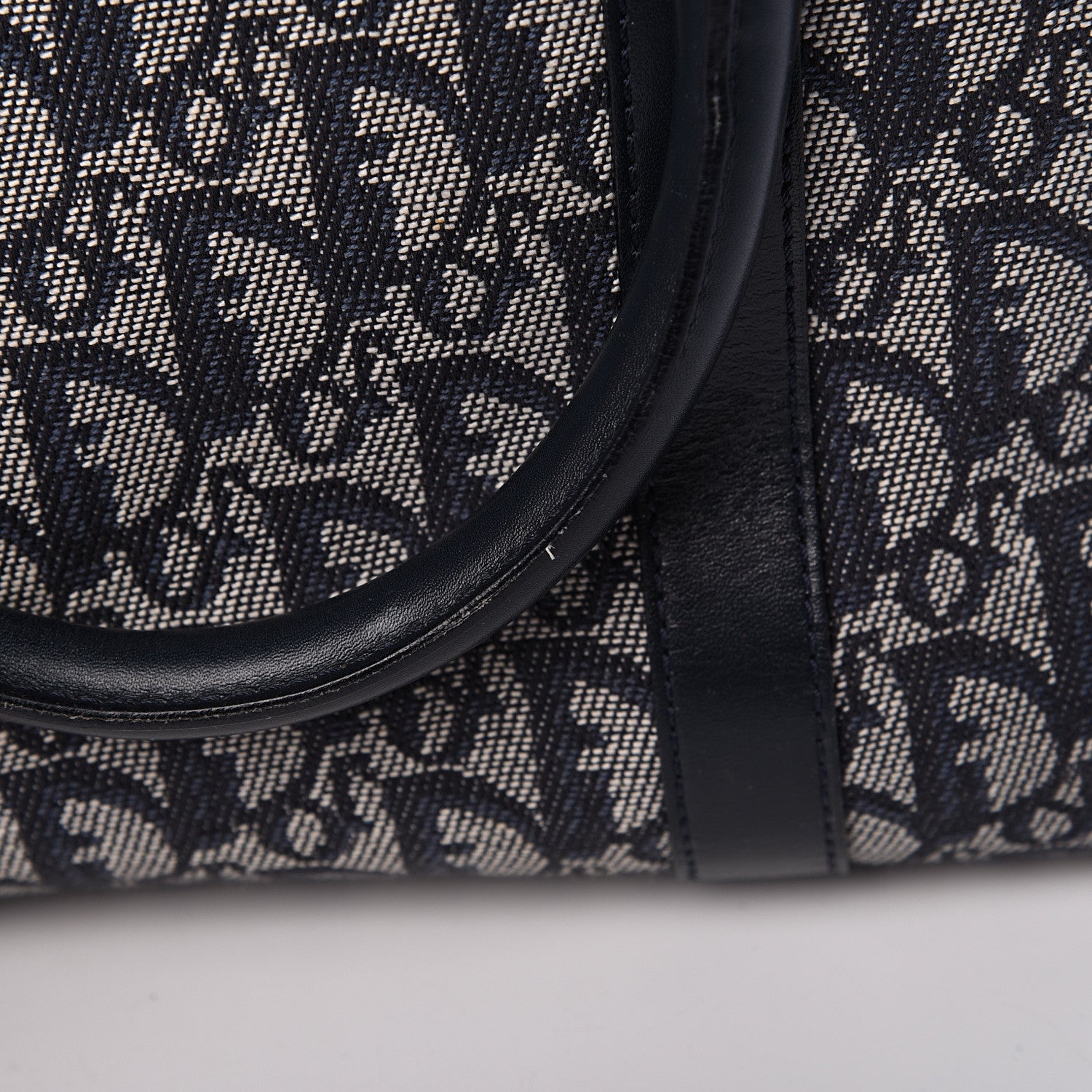 Christian Dior Monogram Tote Blue 11 of 13
