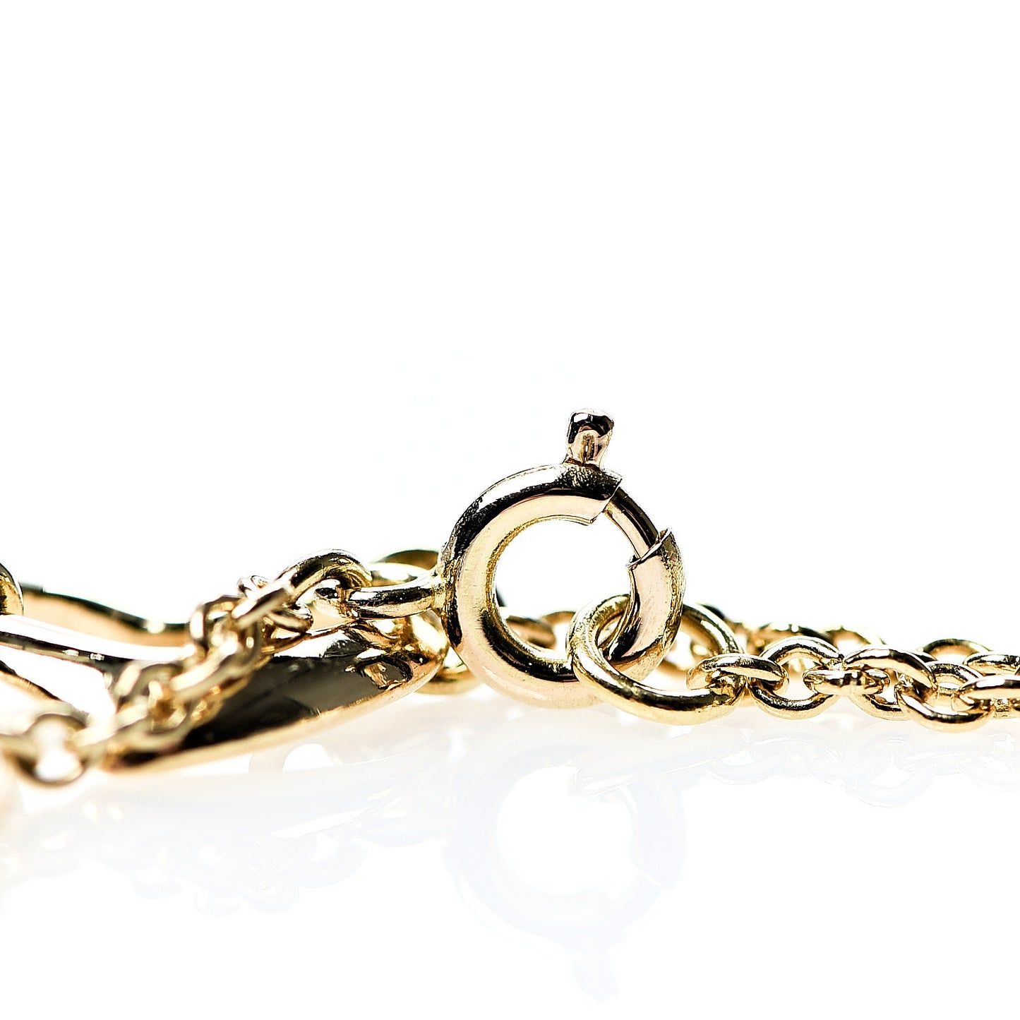 18K Yellow Gold Elsa Peretti 5 Open Heart Bracelet