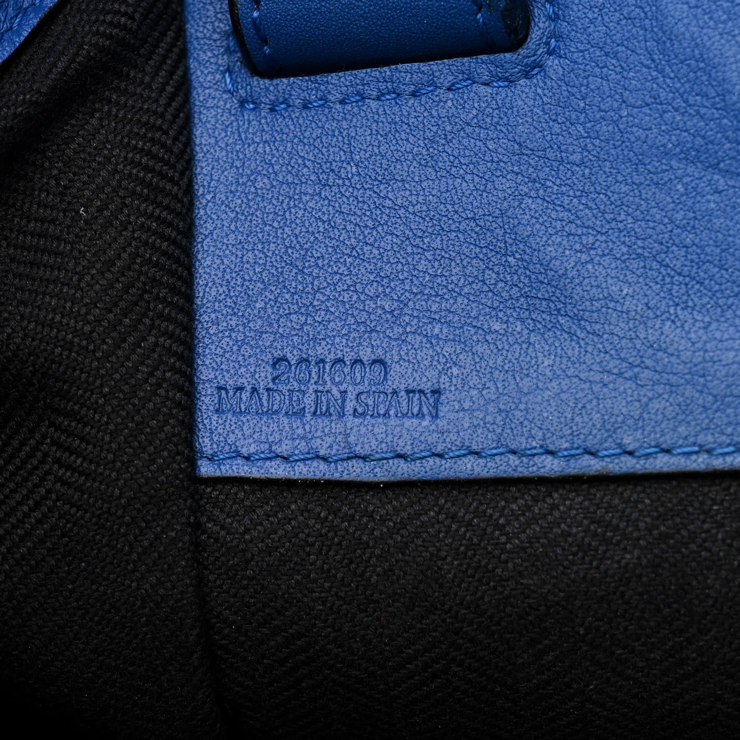 Loewe Calfskin Medium Hammock Shoulder Bag Electric Blue 7 of 17