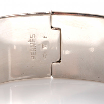 Hermes Enamel Wide Clic Clac H Bracelet PM Red 4 of 4