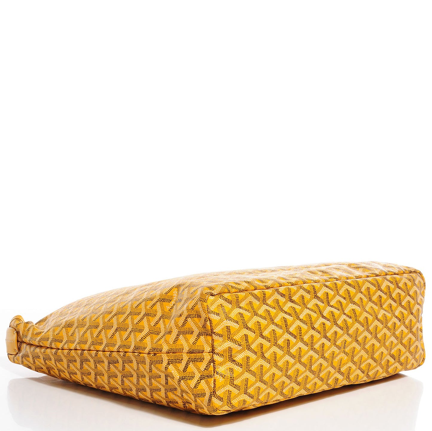 Goyardine Fidji Zip Hobo Yellow