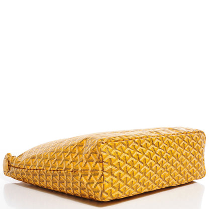 Goyard Goyardine Fidji Zip Hobo Yellow 4 of 7