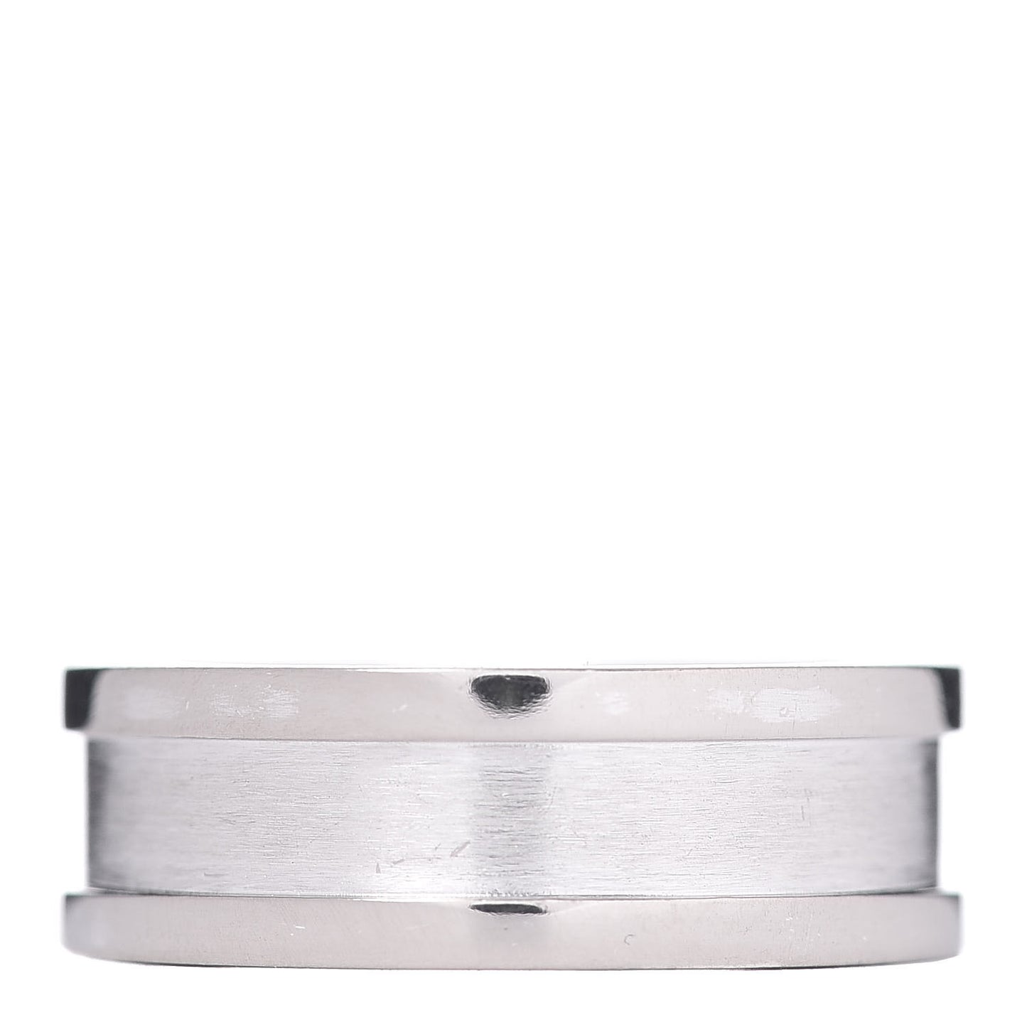 18K White Gold 6.5mm C De Ring 51 5.75