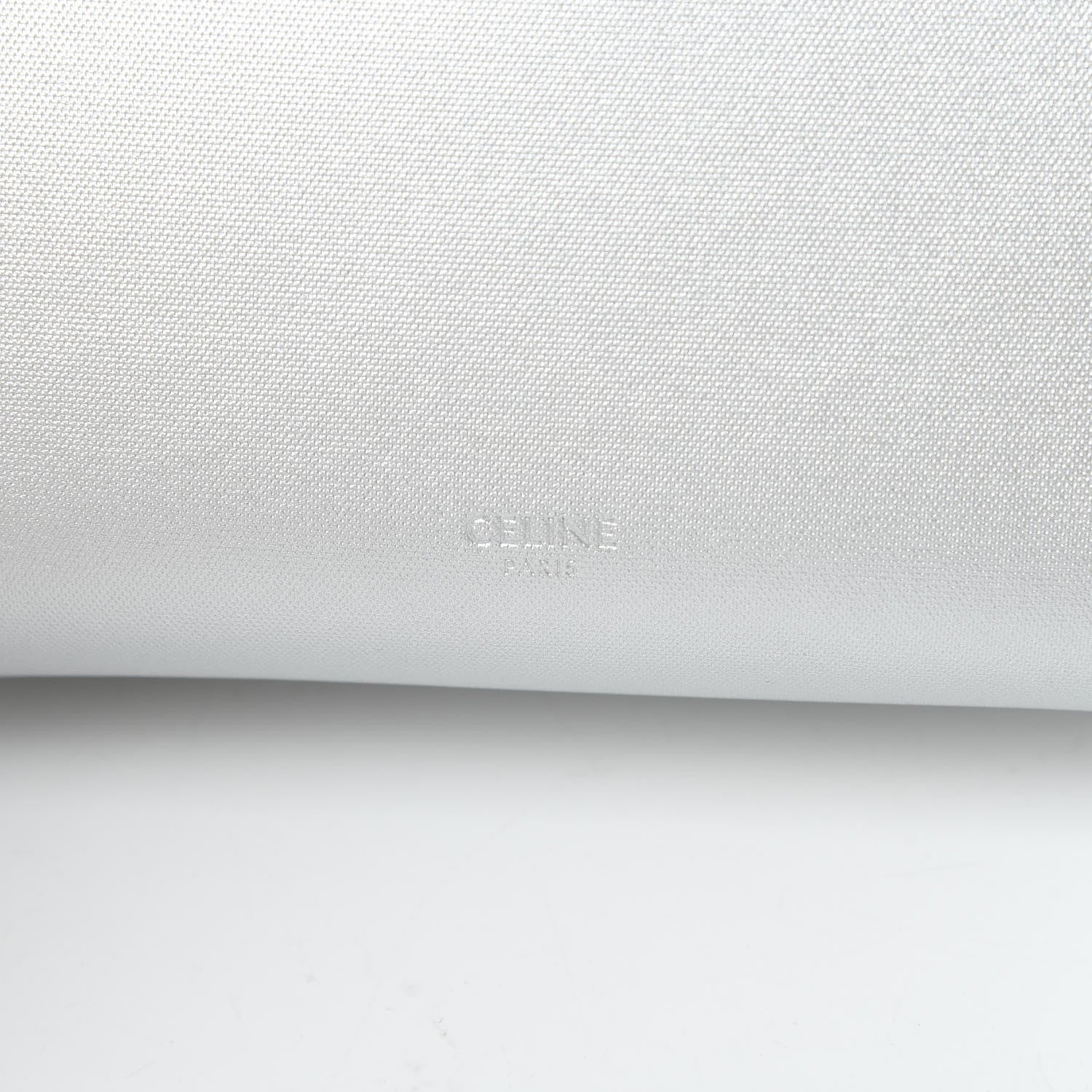 Celine Laminated Calfskin Nano Belt Bag Silver 7 of 12