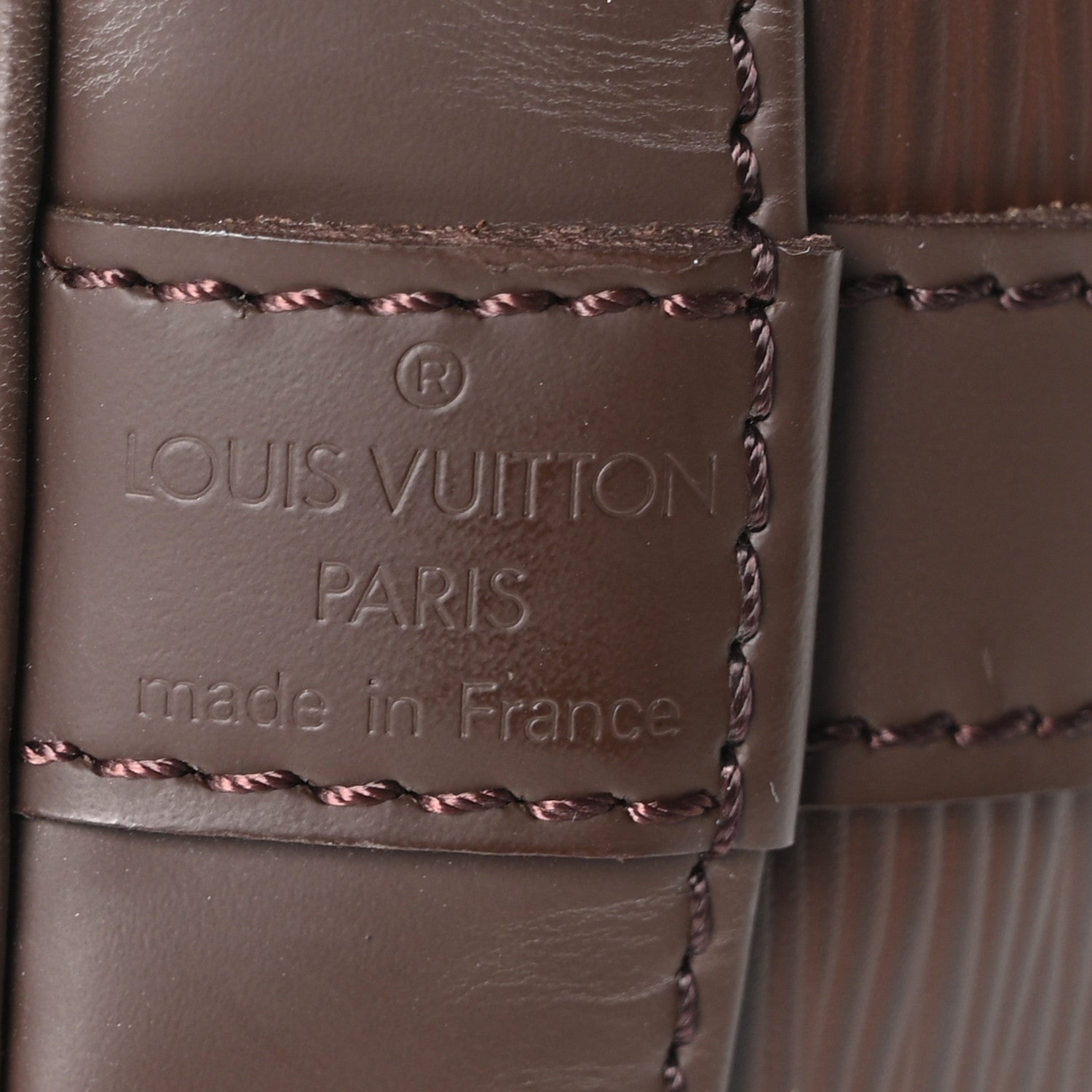 Louis Vuitton Epi Petit Noe NM Moka 6 of 9