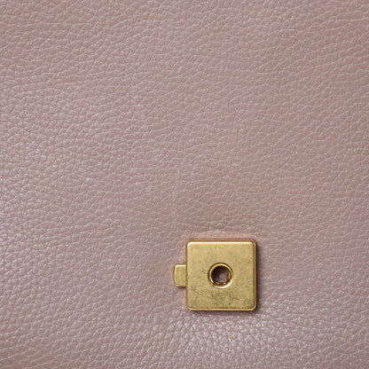 Gucci Calfskin Small Pearly GG Marmont Top Handle Bag Porcelain Rose 10 of 12