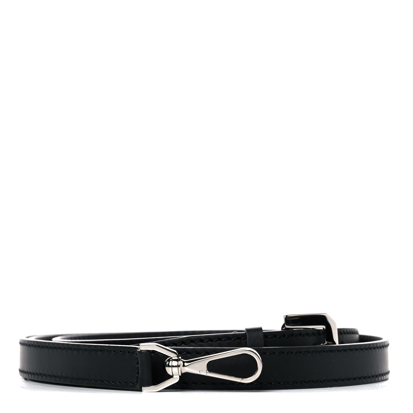 Calfskin Adjustable Shoulder Strap Black