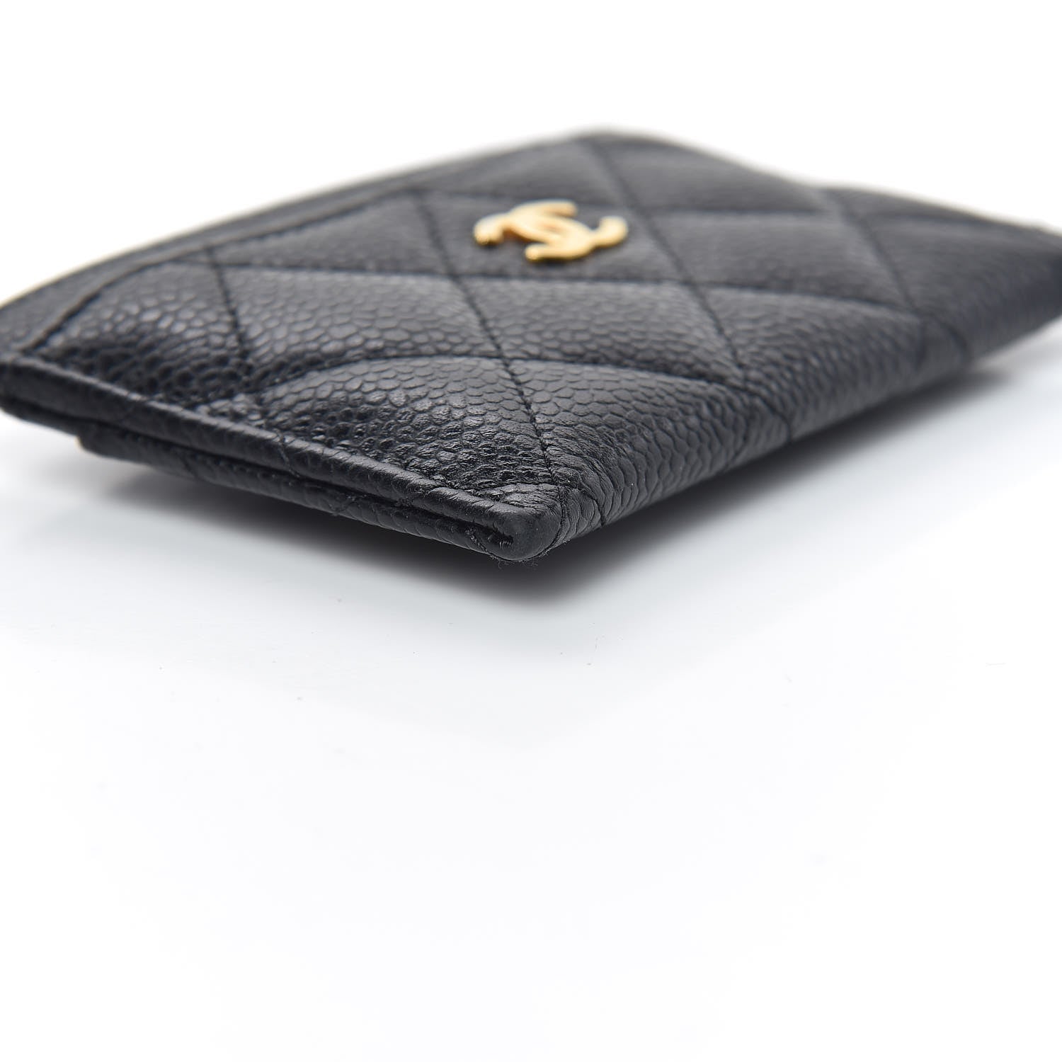 Chanel Caviar Quilted Card Holder Black 10 of 13