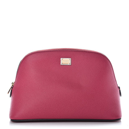 Dolce & Gabbana Dauphine Cosmetic Pouch Ciclamino Rosso 1 of 8