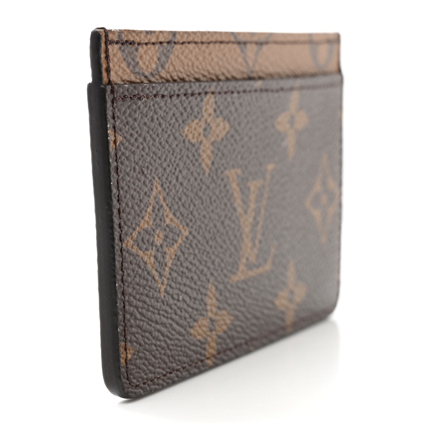 Reverse Monogram Card Holder