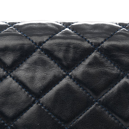 Chanel Lambskin Quilted Mini Square Flap Bag Navy 13 of 13