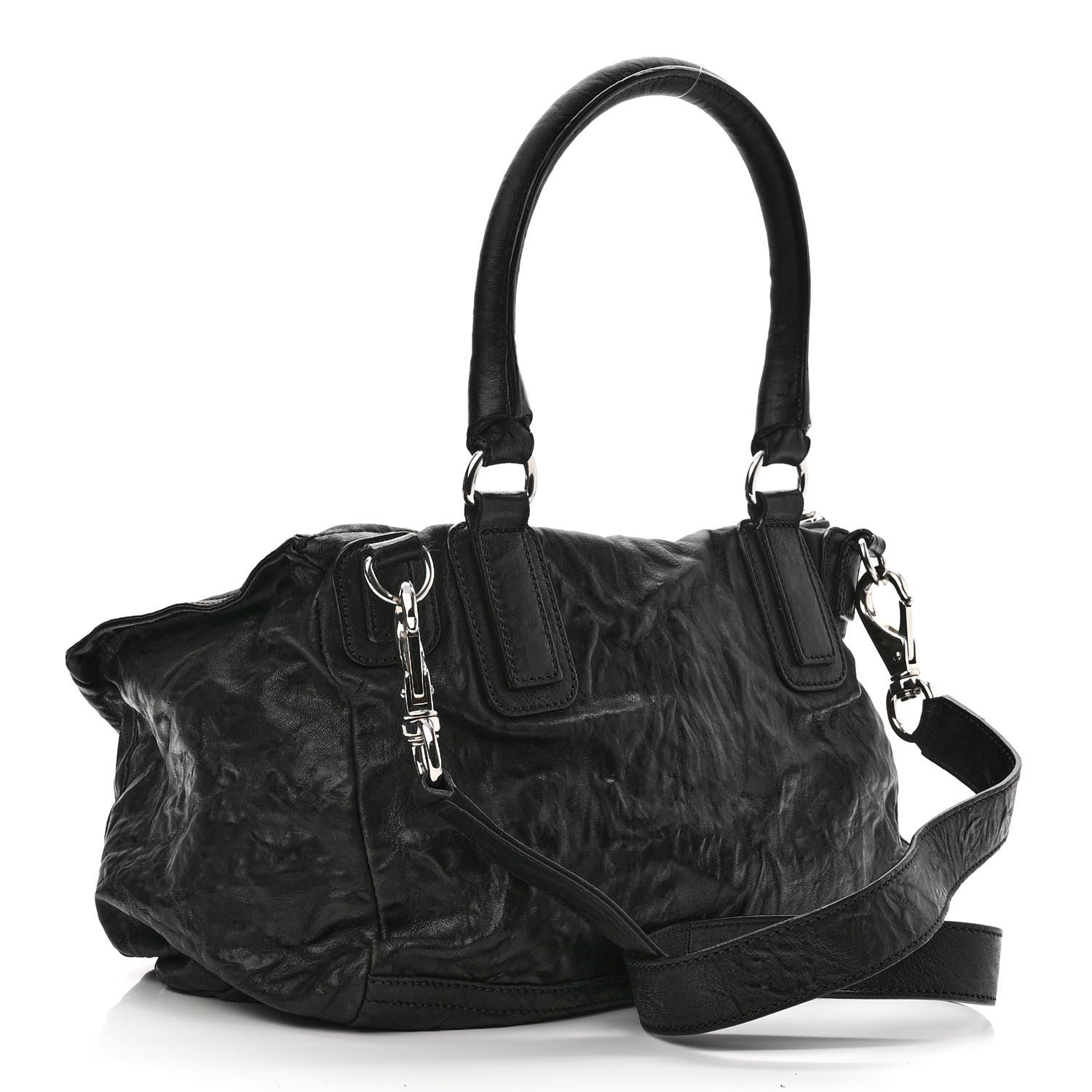 Givenchy Tumbled Sheepskin Medium Pandora Bag Black 3 of 13