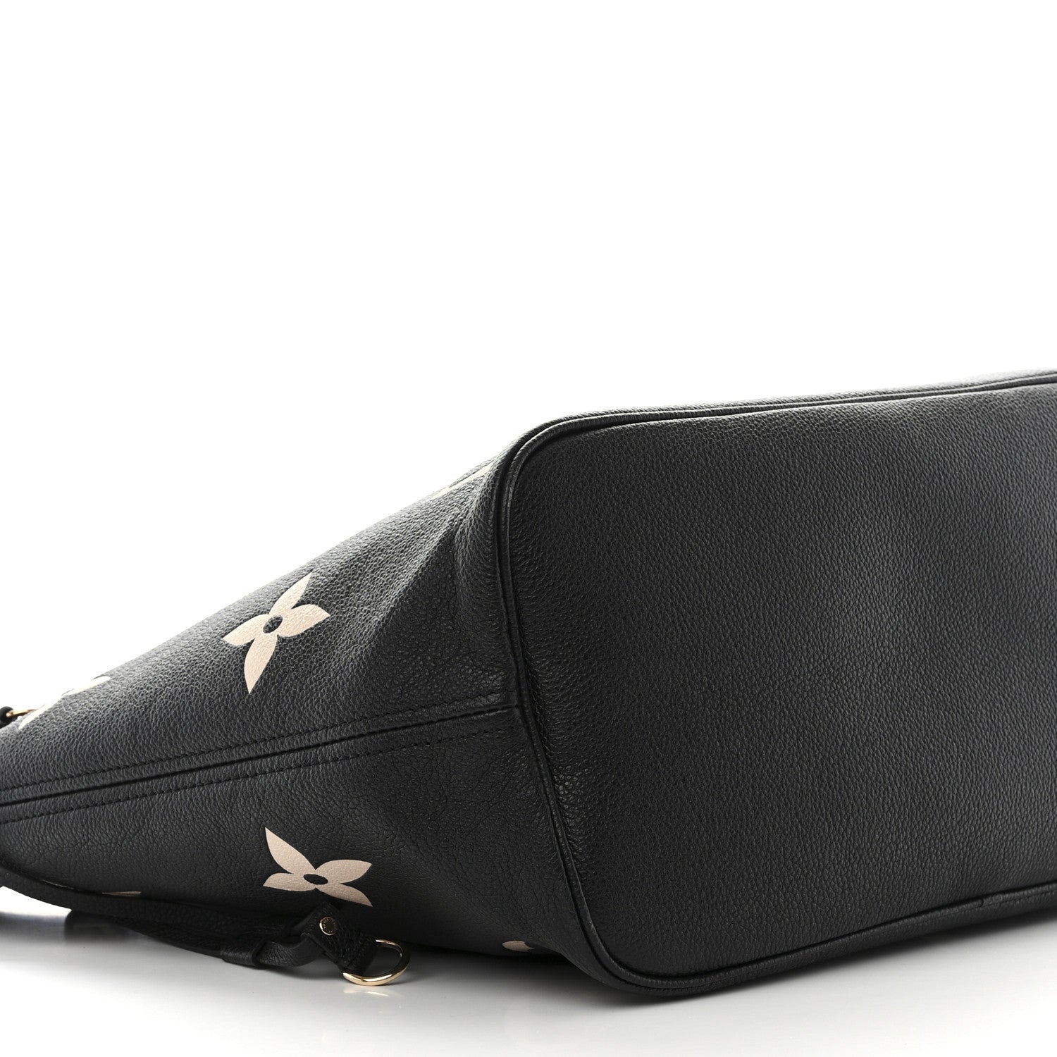 Louis Vuitton Empreinte Monogram Giant Neverfull MM Black Beige 9 of 10