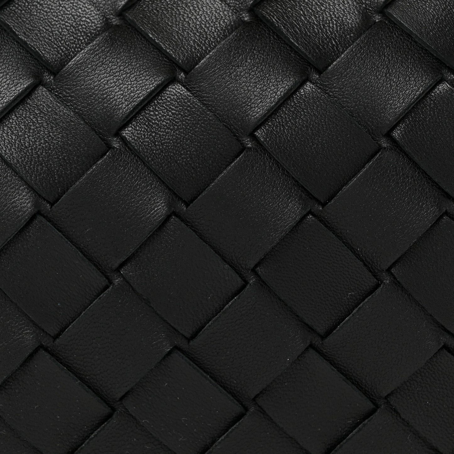 Nappa Intrecciato Small Andiamo Shoulder Bag Black