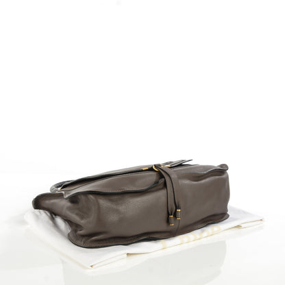 Chloe Calfskin Large Marcie Satchel Ash 4 of 10
