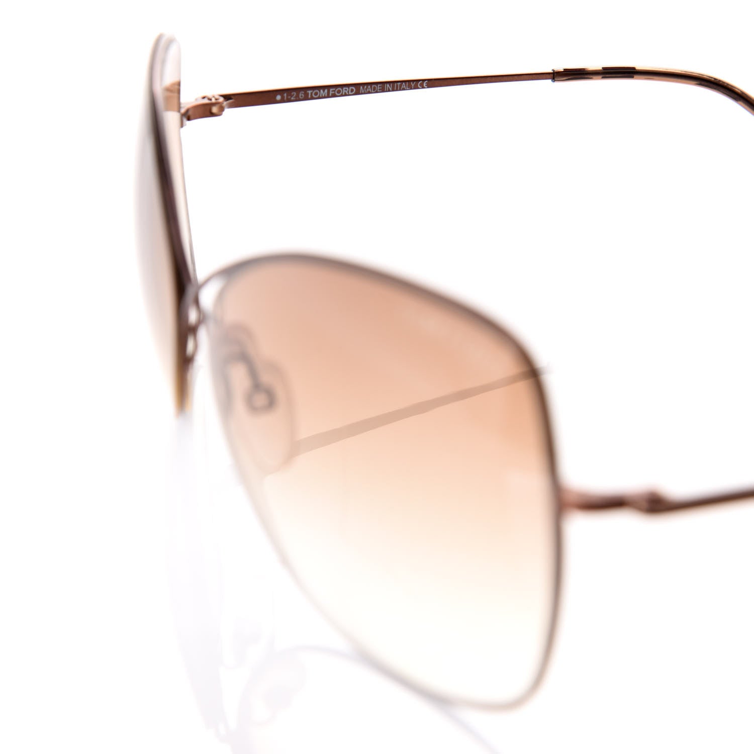 Tom Ford Colette Butterfly Sunglasses TF250 Brown 6 of 8