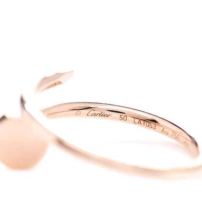 Cartier 18K Pink Gold Small Juste Un Clou Ring 50 5.25 4 of 4