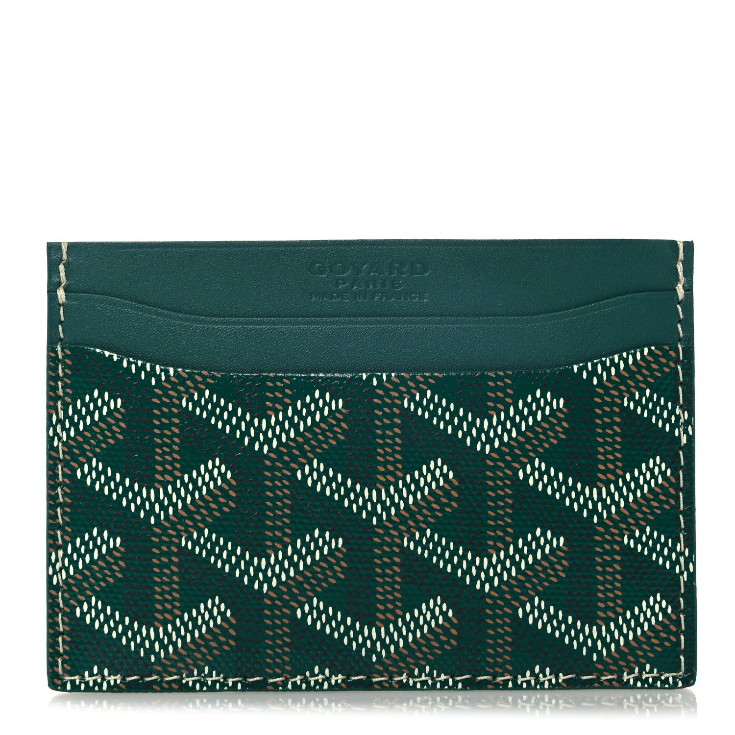 Goyard Goyardine Saint Sulpice Card Holder Green 1 of 7