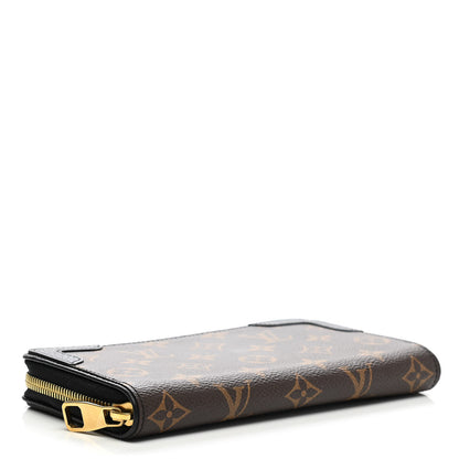 Louis Vuitton Monogram Zippy Retiro Wallet Black 4 of 9