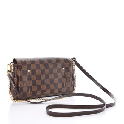 Louis Vuitton Damier Ebene Favorite PM 3 of 9