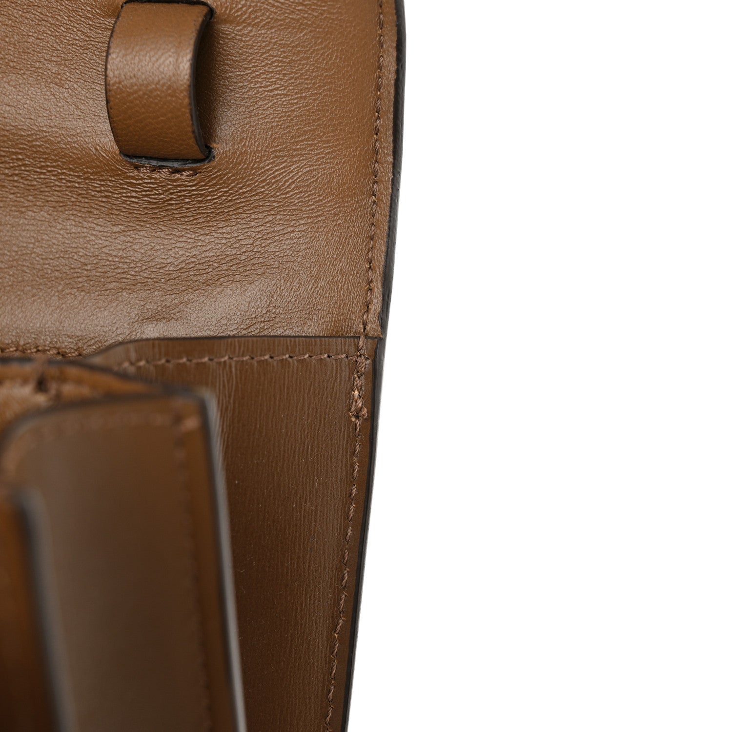 Celine Box Calfskin Small Classic Box Flap Bag Camel 12 of 14