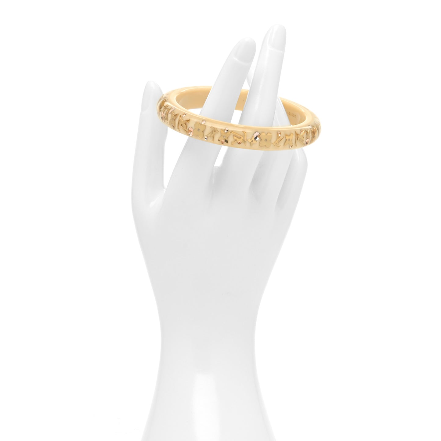 Resin Swarovski Large Inclusion Bracelet PM Nacre
